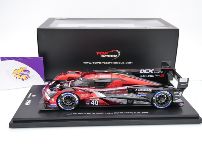 Preview: Top Speed TS0592 # Acura ARX-06 GTP Winner 12h Sebring 2024 " DEX Imaging " 1:18
