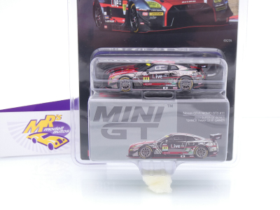 Preview: TSM Mini GT MGT00861-BL # Nissan Nismo GT-R GT3 Super GT 2023 " Gainer Tanax Racing " 1:64