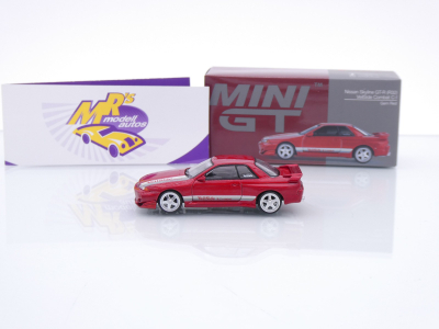 Preview: TSM MINI GT MGT00987-R # Nissan Skyline GT-R (R32) VeilSide Combat " Red " 1:64