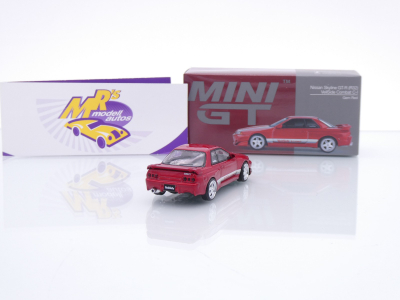 Preview: TSM MINI GT MGT00987-R # Nissan Skyline GT-R (R32) VeilSide Combat " Red " 1:64
