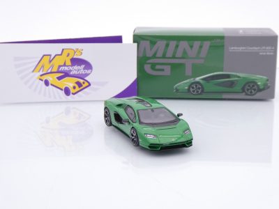 Preview: TSM MINI GT MGT00976-L # Lamborghini Countach LPI 800-4 LHD " Verde Medio " 1:64