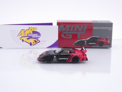 Preview: TSM MINI GT MGT00983-L # Mazda RX7 LB Super Silhouette LHD " Advan Tire " 1:64