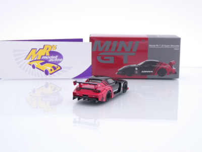 Preview: TSM MINI GT MGT00983-L # Mazda RX7 LB Super Silhouette LHD " Advan Tire " 1:64