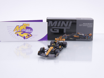 TSM Mini GT MGT00767-L # McLaren MCL60 F1 #4 2nd Japan GP 2023 " Norris " 1:64