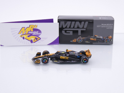 Preview: TSM Mini GT MGT00767-L # McLaren MCL60 F1 #4 2nd Japan GP 2023 " Norris " 1:64