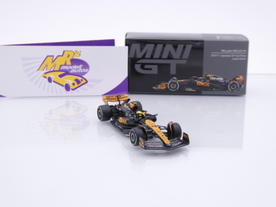 Preview: TSM Mini GT MGT00767-L # McLaren MCL60 F1 #4 2nd Japan GP 2023 " Norris " 1:64
