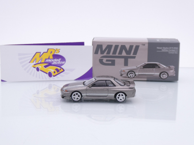 Preview: TSM MINI GT MGT00971-R # Nissan Skyline GT-R (R32) VeilSide Combat " Combat Grey Metallic " 1:64