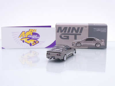 Preview: TSM MINI GT MGT00971-R # Nissan Skyline GT-R (R32) VeilSide Combat " Combat Grey Metallic " 1:64