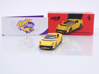 BBR Models BBRFER64008 # Ferrari 812 Competizione 2021 " Giallo Modena " 1:64