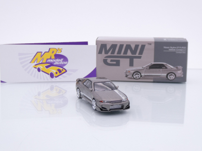 Preview: TSM MINI GT MGT00971-R # Nissan Skyline GT-R (R32) VeilSide Combat " Combat Grey Metallic " 1:64