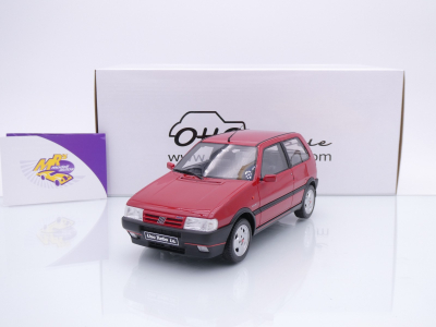 Ottomobile OT487 # Fiat Uno Turbo i.e. Baujahr 1990 " Racingrot " 1:18