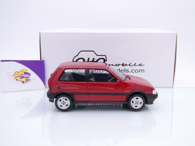 Preview: Ottomobile OT487 # Fiat Uno Turbo i.e. Baujahr 1990 " Racingrot " 1:18