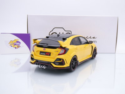 Preview: Ottomobile OT1111 # Honda Civic Tye R FK8 Euro Spec Baujahr 2020 " Sonnengelb " 1:18