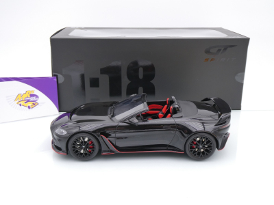 Preview: GT Spirit GT923 # Aston Martin V12 Vantage Roadster Baujahr 2023 " schwarz " 1:18
