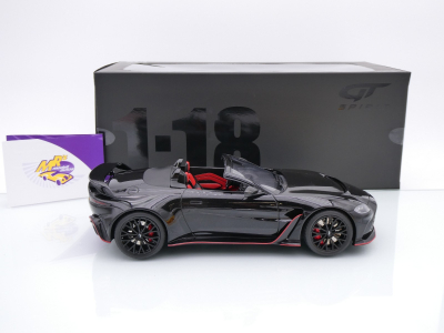 Preview: GT Spirit GT923 # Aston Martin V12 Vantage Roadster Baujahr 2023 " schwarz " 1:18