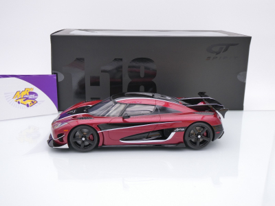 Preview: GT Spirit GT931 # Koenigsegg Agera RS World Record Baujahr 2015 " dunkelrotmetallic " 1:18