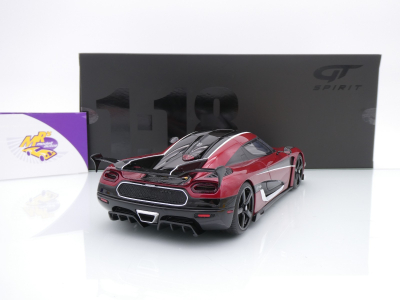 Preview: GT Spirit GT931 # Koenigsegg Agera RS World Record Baujahr 2015 " dunkelrotmetallic " 1:18