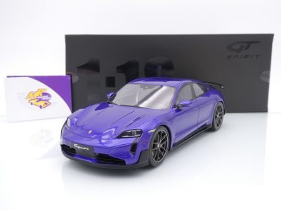 GT Spirit GT520 # Porsche Taycan Turbo GT Baujahr 2023 " lilametallic " 1:18