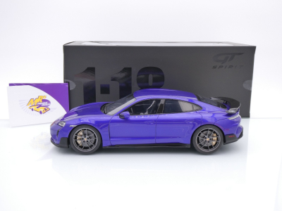 Preview: GT Spirit GT520 # Porsche Taycan Turbo GT Baujahr 2023 " lilametallic " 1:18