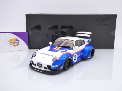 GT Spirit GT530 #Porsche 911 (964) RWB Rauh-Welt X LB #2 2023 " Rothmans " 1:18