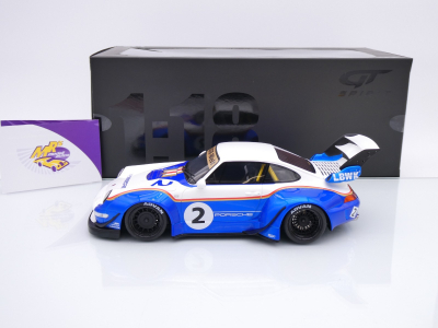 Preview: GT Spirit GT530 # Porsche 911 (993) RWB Rauh-Welt X LB #2 2023 " Rothmans " 1:18