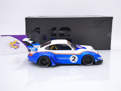 Preview: GT Spirit GT530 # Porsche 911 (993) RWB Rauh-Welt X LB #2 2023 " Rothmans " 1:18
