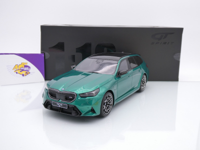 GT Spirit GT509 # BMW M5 (G90) Touring Baujahr 2024 " Isle of Man Green Metallic " 1:18