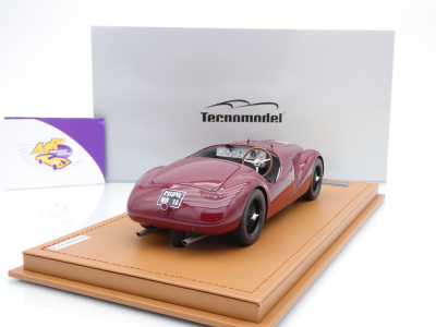 Preview: Tecnomodel TM18-301E # Ferrari 125S #70 Circuito Livorno 1947 " Tazio Nuvolari " 1:18