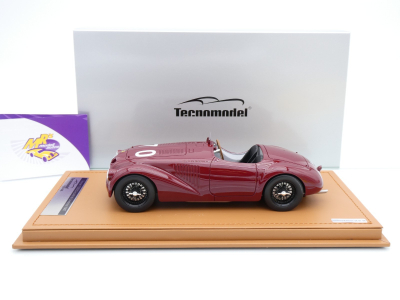 Preview: Tecnomodel TM18-301E # Ferrari 125S #70 Circuito Livorno 1947 " Tazio Nuvolari " 1:18