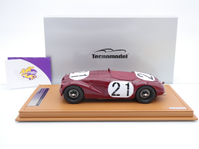 Preview: Tecnomodel TM18-301D # Ferrari 159S #21 2nd 12h Pescara 1947 " Franco Cortese " 1:18
