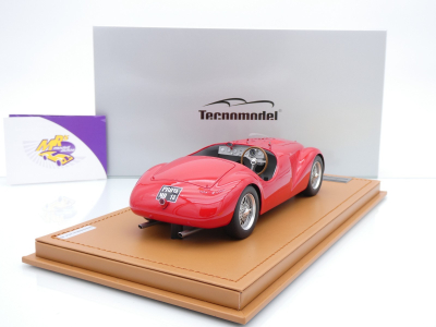 Preview: Tecnomodel TM18-301A # Ferrari 125S Press Version Baujahr 1947 " ferrarirot " 1:18