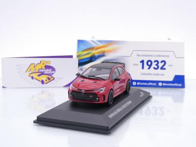 Solido S4314202 # Toyota GR Corolla Circuit Edition Baujahr 2023 " dunkelrot " 1:43