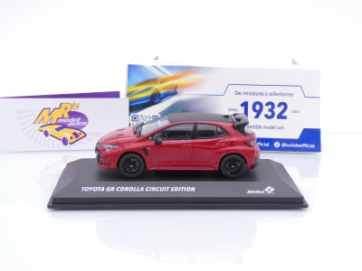 Preview: Solido S4314202 # Toyota GR Corolla Circuit Edition Baujahr 2023 " dunkelrot " 1:43