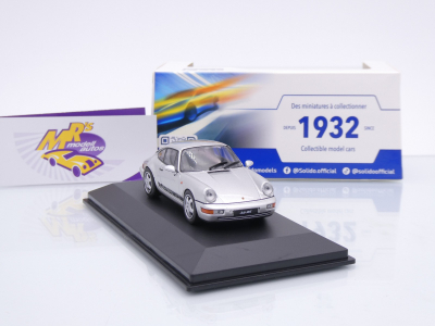 Preview: Solido S4312904 # Porsche 911 964 RS Baujahr 1989 " silbermetallic " 1:43