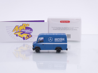Preview: Wiking 0272 02 # Mercedes-Benz 507D Kasten Baujahr 1986-96 " MB Service " 1:87