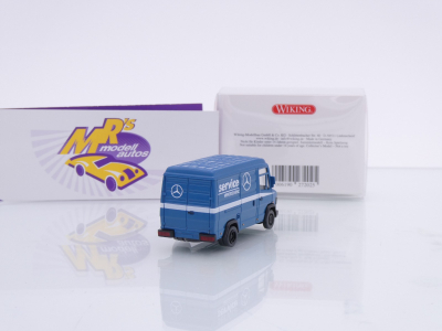 Preview: Wiking 0272 02 # Mercedes-Benz 507D Kasten Baujahr 1986-96 " MB Service " 1:87