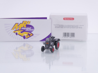 Wiking 0880 11 # Lanz Bulldog Traktor Baujahr 1936-54 " basaltgrau " 1:87