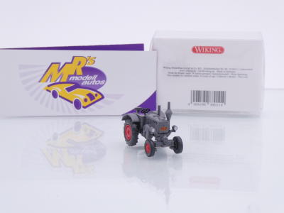 Preview: Wiking 0880 11 # Lanz Bulldog Traktor Baujahr 1936-54 " basaltgrau " 1:87