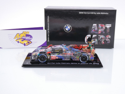 Preview: Norev 8042B54CD0 # BMW M Hybrid V8 Hypercar 24h Le Mans 2024 " Art Car Julie Mehretu " 1:43