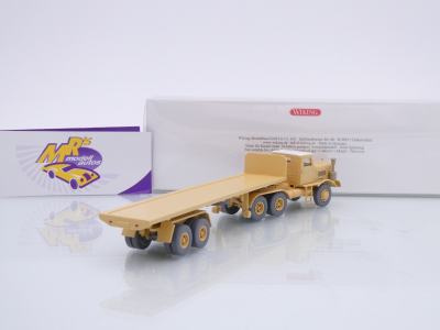 Preview: Wiking 0554 08 # Kaelble Flachpritschensattelzug Baujahr 1962-64 " sandbeige " 1:87