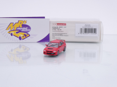 Micro City / Herpa 87MC000005 # Mitsubishi Lancer Evo 9 Baujahr 2005 " rot " 1:87