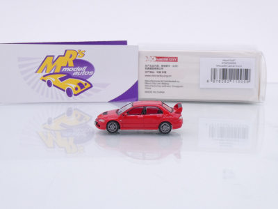 Preview: Micro City / Herpa 87MC000005 # Mitsubishi Lancer Evo 9 Baujahr 2005 " rot " 1:87