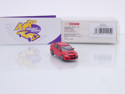 Preview: Micro City / Herpa 87MC000005 # Mitsubishi Lancer Evo 9 Baujahr 2005 " rot " 1:87
