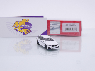 Preview: Herpa 421072-002 # BMW Alpina B5 Touring " weiß-schwarz " 1:87