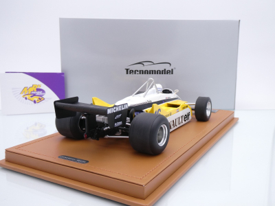 Preview: Tecnomodel TM18-399D # Renault RE30B #16 Win French GP 1982 " Rene Arnoux " 1:18