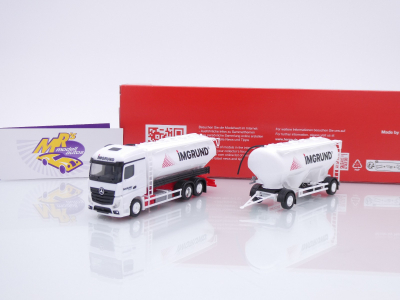 Herpa 319157 # Mercedes-Benz Actros Eutersilo-Hängerzug " Imgrund " 1:87