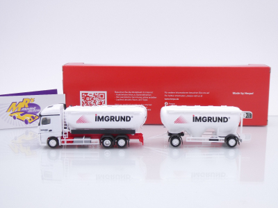 Preview: Herpa 319157 # Mercedes-Benz Actros Eutersilo-Hängerzug " Imgrund " 1:87