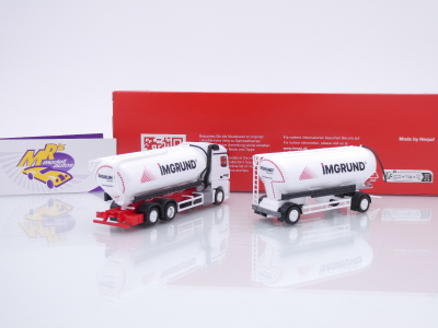 Preview: Herpa 319157 # Mercedes-Benz Actros Eutersilo-Hängerzug " Imgrund " 1:87