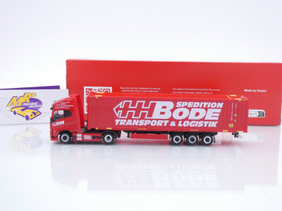 Preview: Herpa 319249 # Volvo FH GL XL 45ft Container-Sattelzug " HH Bode Logistik " 1:87