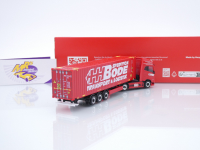 Preview: Herpa 319249 # Volvo FH GL XL 45ft Container-Sattelzug " HH Bode Logistik " 1:87